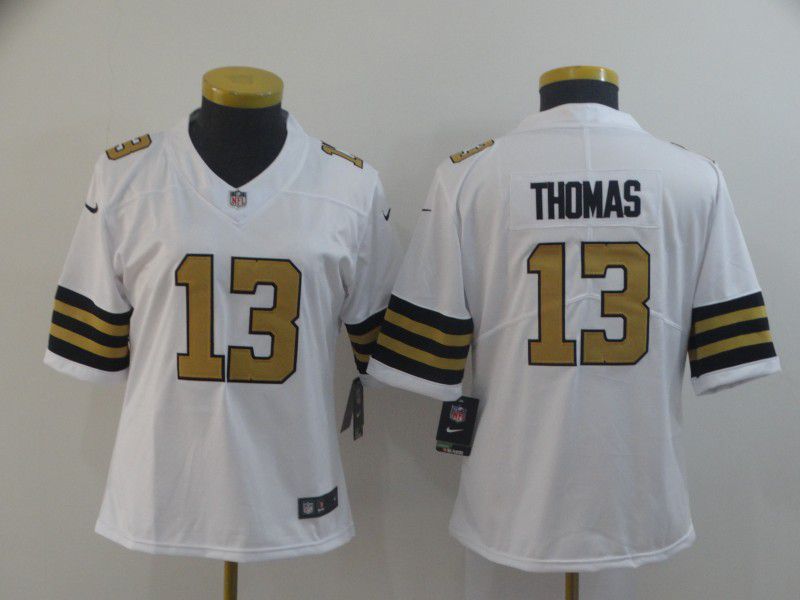 Women New Orleans Saints #13 Thomas White Nike Vapor Untouchable Limited Player NFL Jerseys
